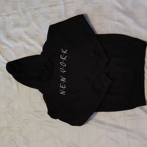 Friends New York Black Hoodie